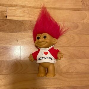 Vintage Russ Troll I Love Wisconsin